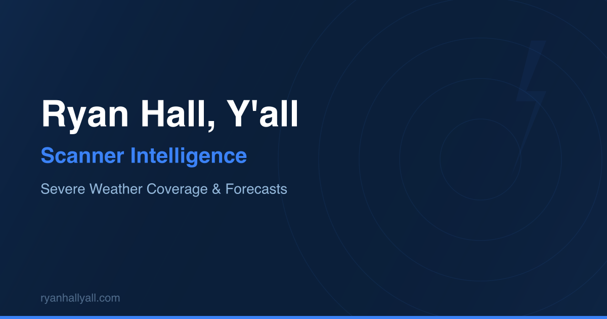 Ryan Hall, Y'all scanners intelligence