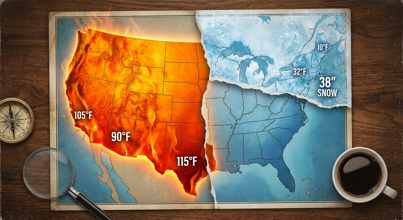 Weather Update: Massive Pattern Flip Brings Spring Warmth East | Ryan ...
