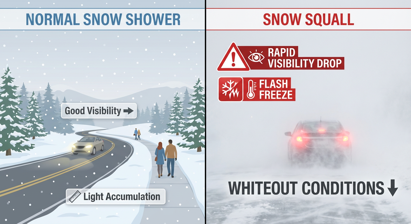 Arctic Blast Returns: Snow Squalls & Freeze Warnings Forecast | Ryan ...