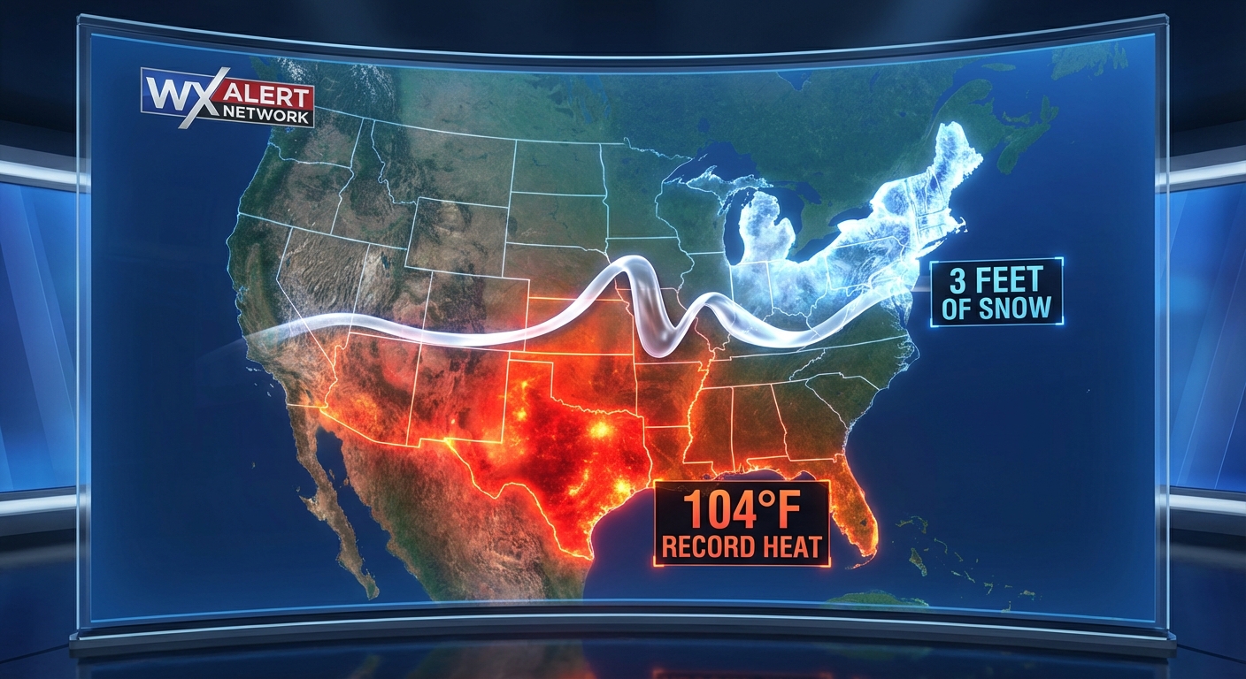 Polar Vortex Split Causes Extreme US Weather Whiplash | Ryan Hall, Y'all